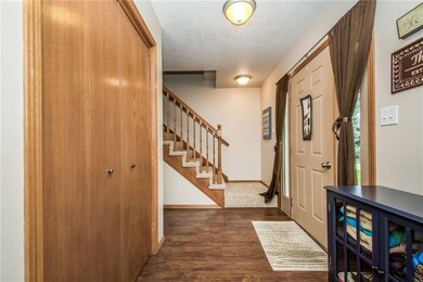 Spacious entrance.