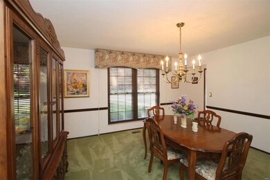 13 x 14 Formal Dining Room with chair rail