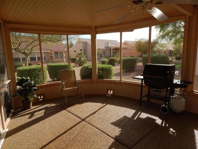 Screened in patio