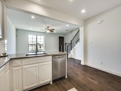 Our kitchens feature custom cabinets, stone counte