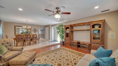 Living/dining area