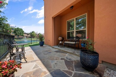 Patio off the Living room and Kitchen overlooking 