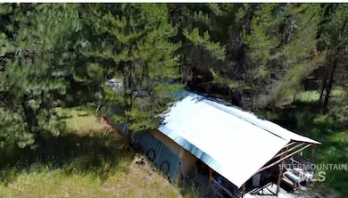 Entry to storm shelter