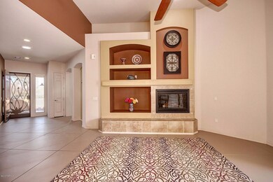 Great room with gas firepalce