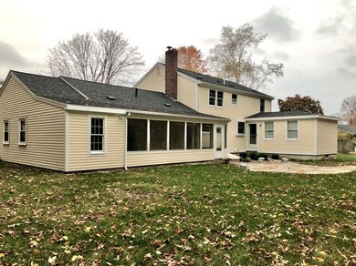 Back yard with patio