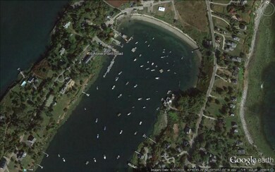 Looking down on Mackerel Cove.