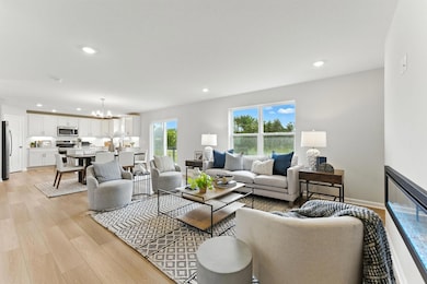 Kingston floorplan, ready Dec 2025! Photo of similar home. Colors, styles and selections will vary.