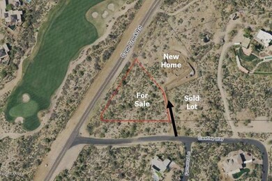 Map of Pavered Driveway entrance to Lot