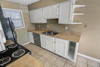 Kitchen with plenty of storage