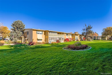 View of green space and west entrance