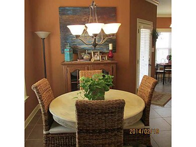 This is a non traditional dining room. Very open plan.