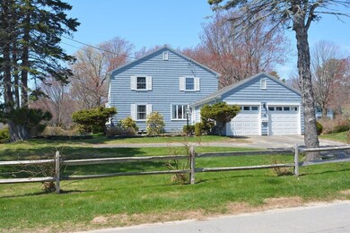 A view of the home from Point Road....