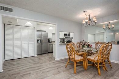 Sitting in the dining room you have a great view o