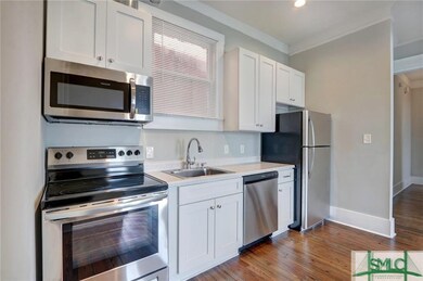 kitchen, stainless steel appliances