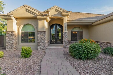 Iron Front Double Glass Doors