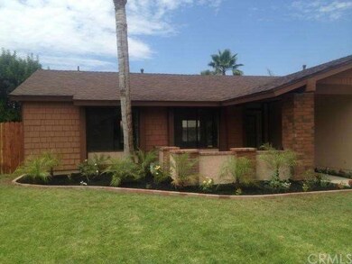 Front Patio Area with Pretty Landscape