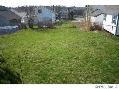 Backyard nice sized back yard