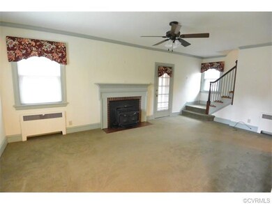 New carpet over hardwood floors.