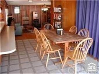 Eating area in kitchen