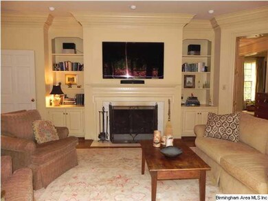 Den with Fireplace