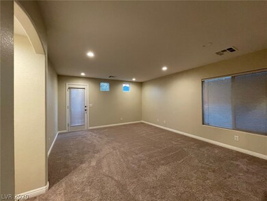 Living room with New custom 2 tone paint, New upgr