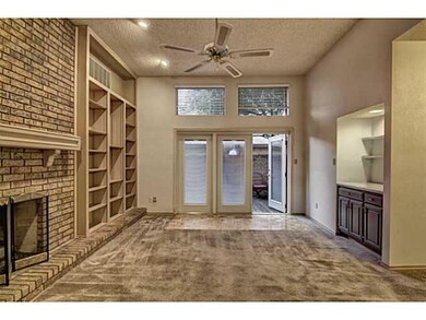 Den/Family/Great Room. Built in Bookcases.