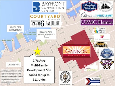 Near Gannon University, UPMC Hamot & Downtown Erie