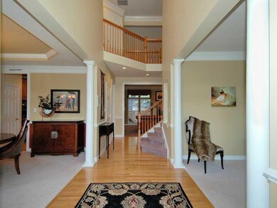 Entry/Foyer. The two-story foyer leads to a wonder