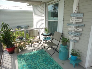Front Porch covered and screened