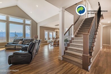 Bluff View Wasilla Home for sale on Barn