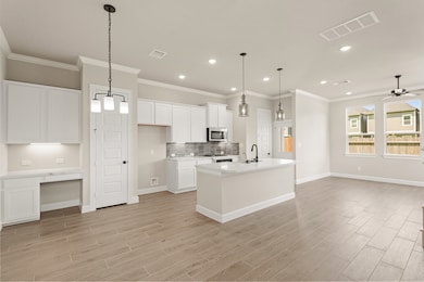 Bright open floor plan