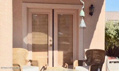 French Doors off Den:Office