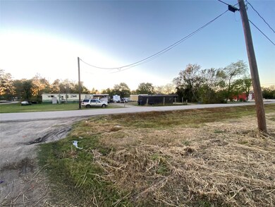 Front view of corner lot