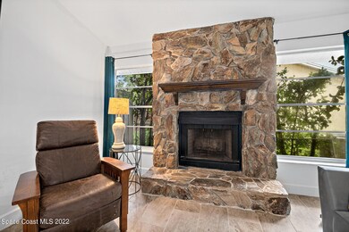 Wood Burning Fireplace
