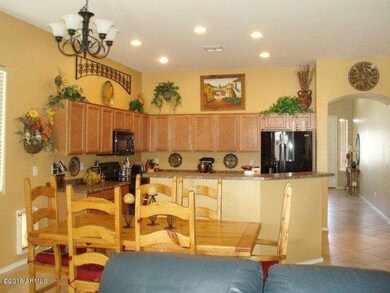 Kitchen View from Family Room