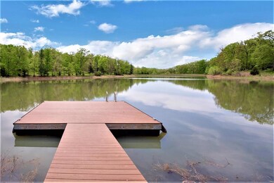 7 acre Lake.  30 feet deep. Water is very clear.  