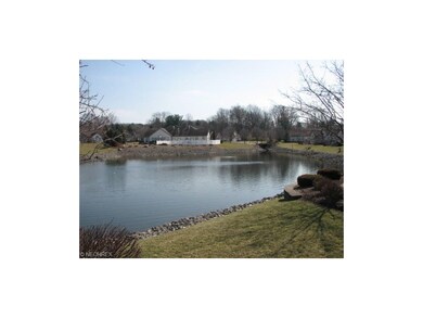 View of lake from front of residence - patio area.