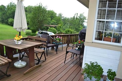22x10 Composite Deck off Enclosed Porch