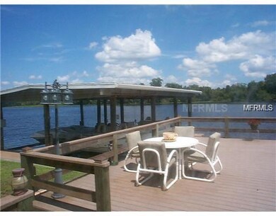 Deck over the river for relaxation and watching ri