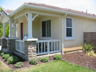 View of Front Patio Area.