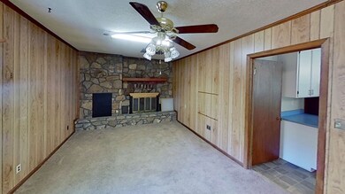 Den w/fireplace