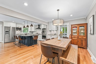 Dining Rm opens to kitchen