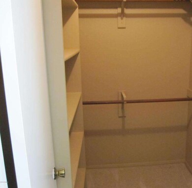 Master walk in closet