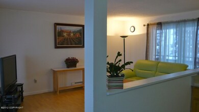 Living room from kitchen