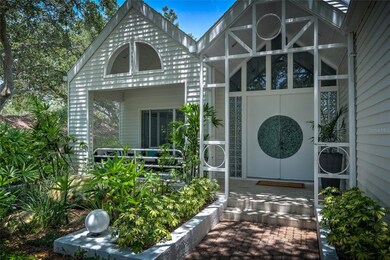 walking up to the home