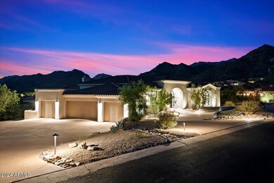 Driveway at Sunset