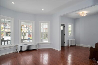 Living Room into Foyer