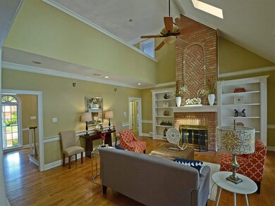 2nd floor balcony overlooks the great room.
