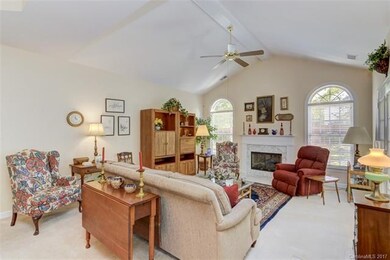 Neutral Paint and Gas Log Fireplace