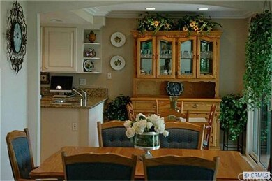 Dining Room, View from Living Room